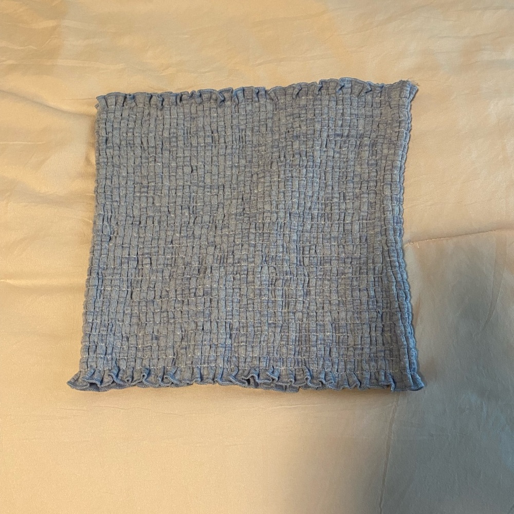 Brandy Melville Light Blue tube top